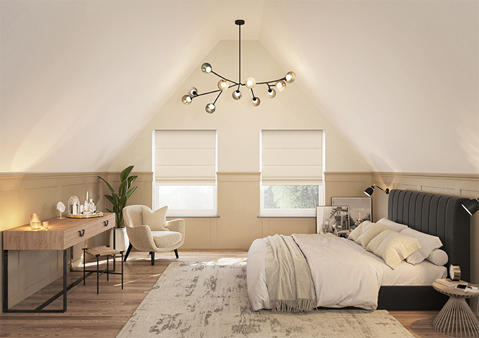 Confetti, Caramel Cream - Twist&Fit Roman Blind - Image 8